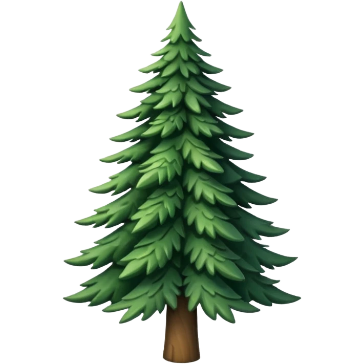 spruce tree emoji