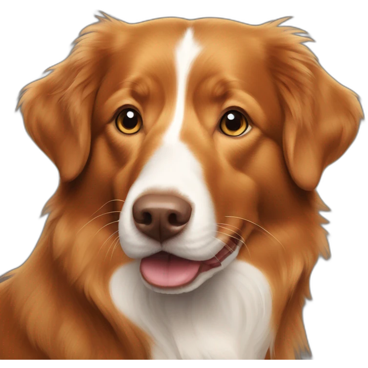 nova scotia duck tolling retriever emoji