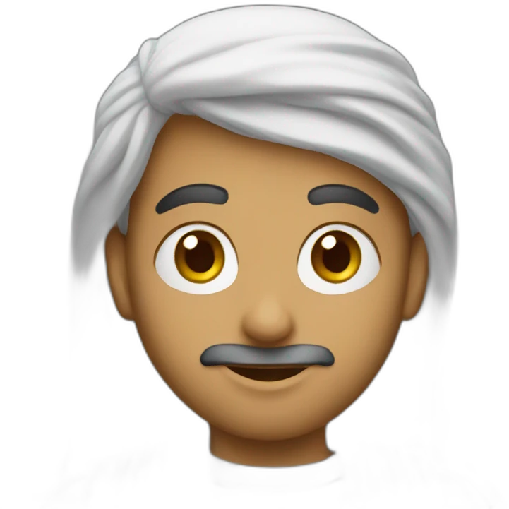 Un arabe emoji