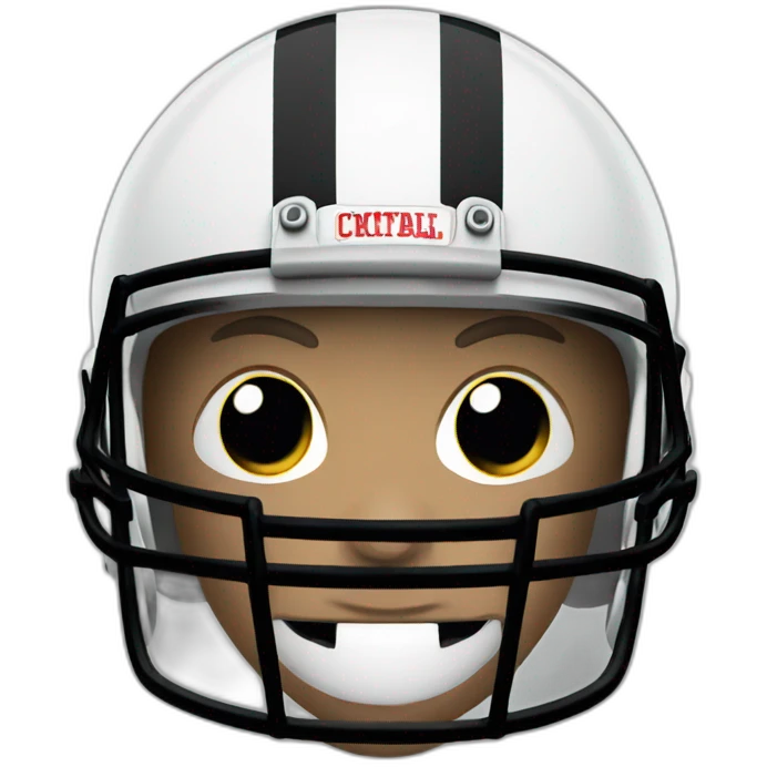 football with a face  emoji