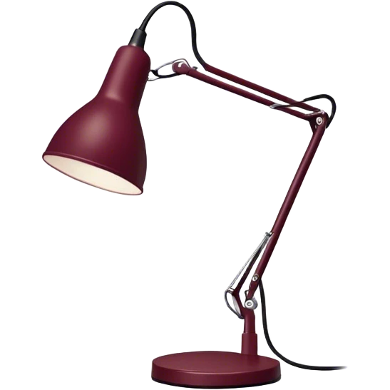  ikea work lamp Burgundy emoji