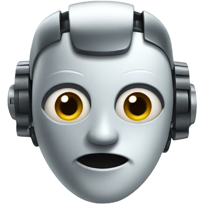 robot face  emoji
