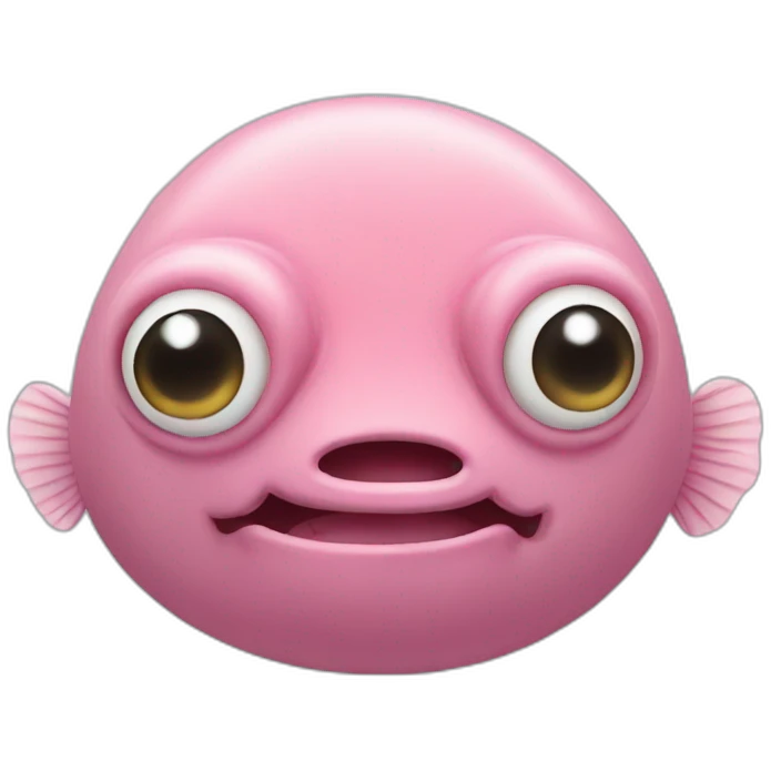 Blob fish emoji