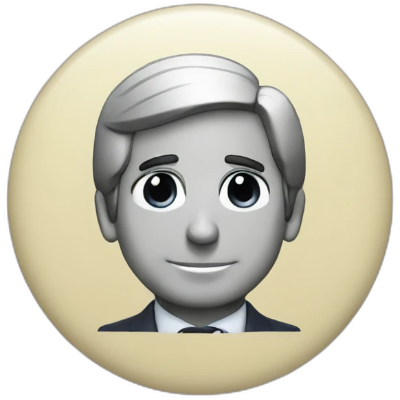 Michael Scott with plaque written NATHALIA emoji