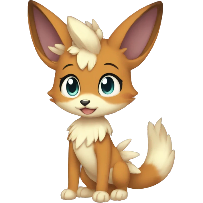 Anthro Sona Fakemon Full Body emoji