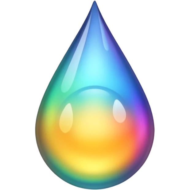A drop of oil emoji