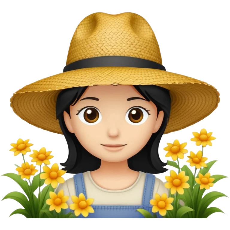 Шляпа в огороде emoji