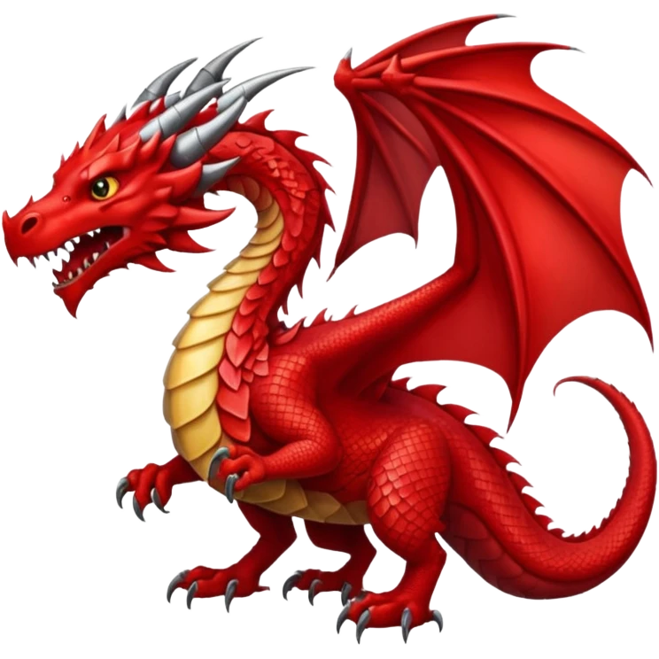 Red dragon emoji