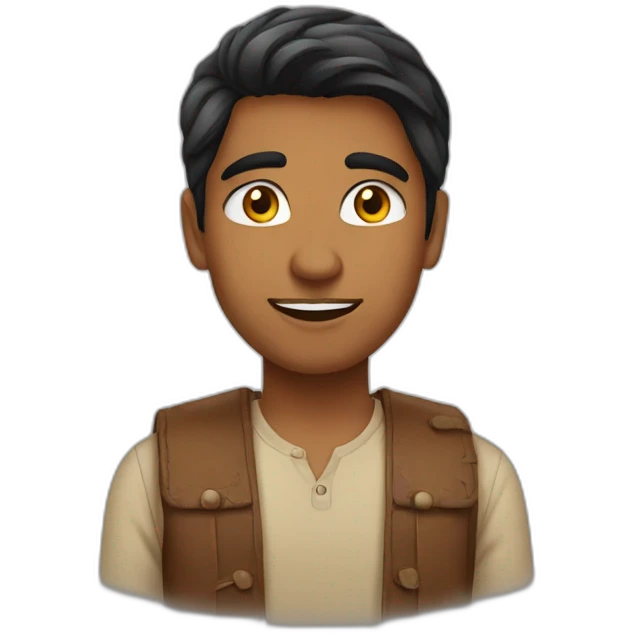 indian young guy emoji