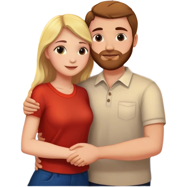 Elegant girl and man hugging together in Montenegro sunset holding hands  emoji
