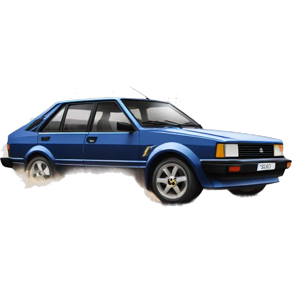 FSO polonez polish car drift emoji