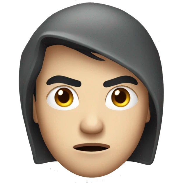 an angry thief emoji