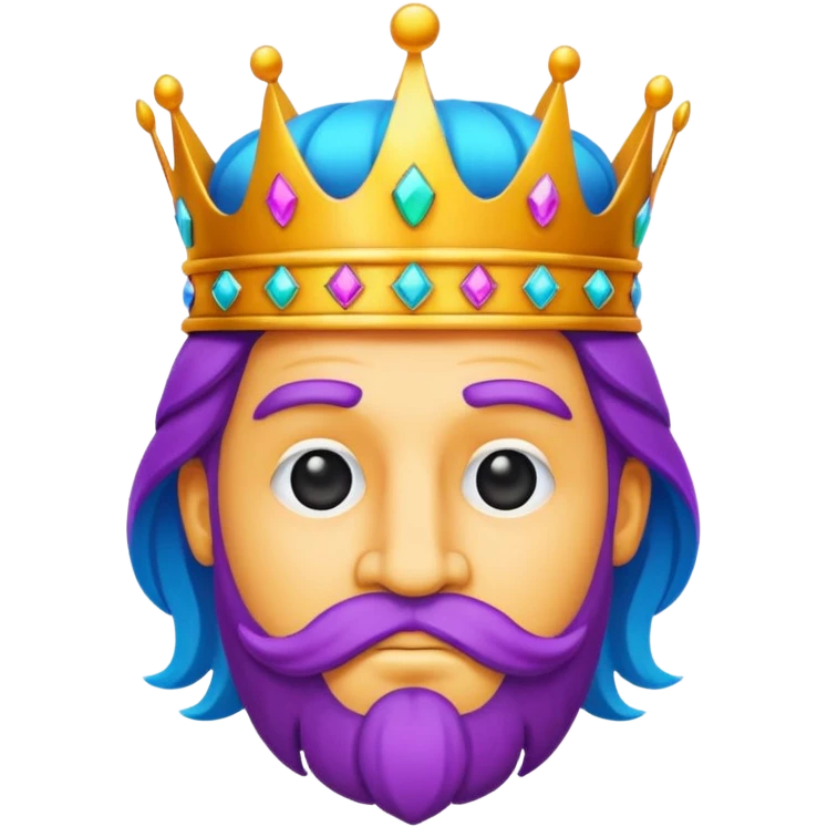 Create King Of Arts logo emoji