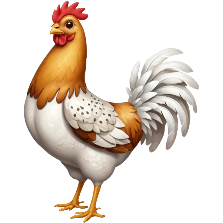 a chicken emoji