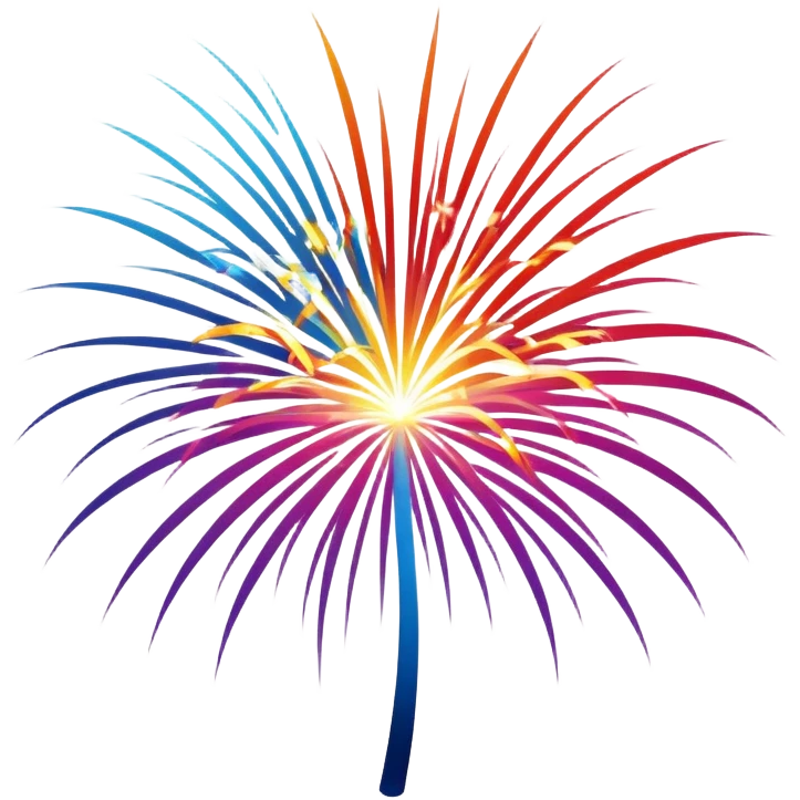 Fireworks emoji