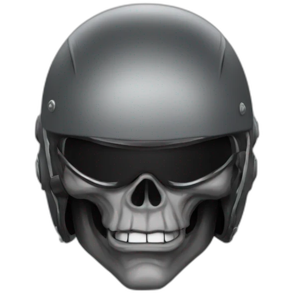 biker helmet gargoyle style emoji