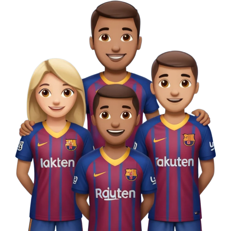FC BARCELONA SMALL FOR CHATTING emoji