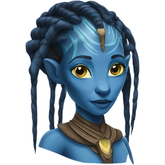 neytiri from avatar emoji