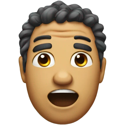 3D goofball emoji