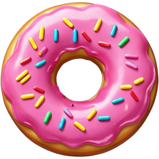 Donut light emoji