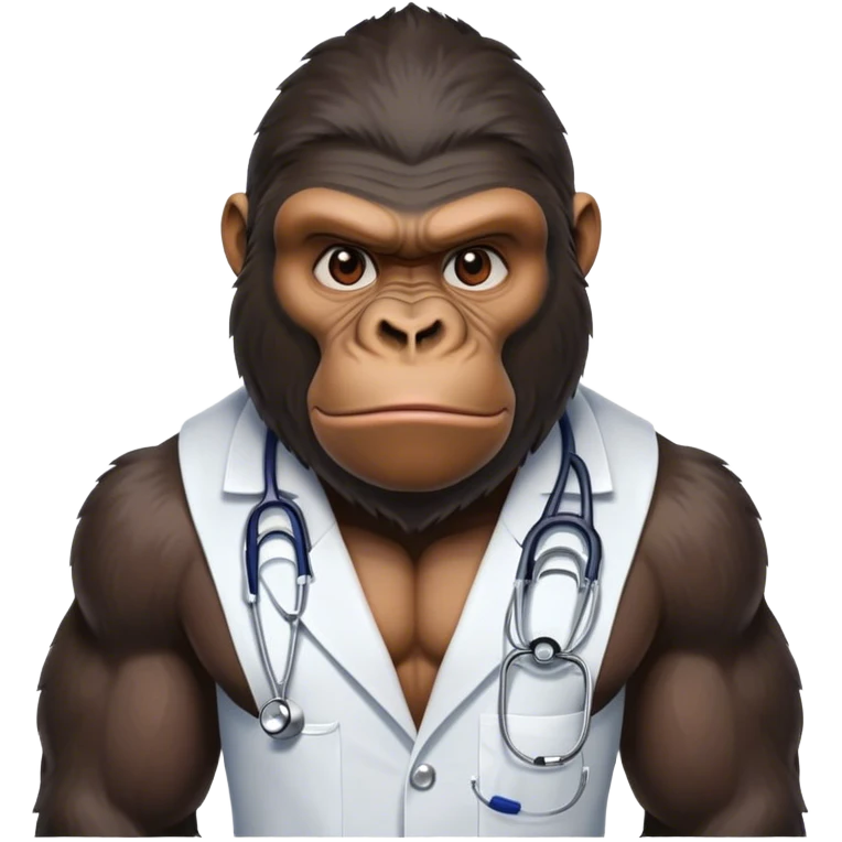super buff doctor gorilla emoji