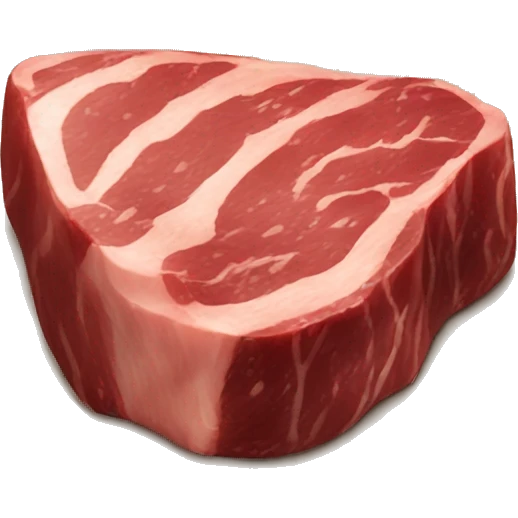 rare steak emoji