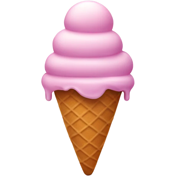ice cream with a face, legs and arms emoji