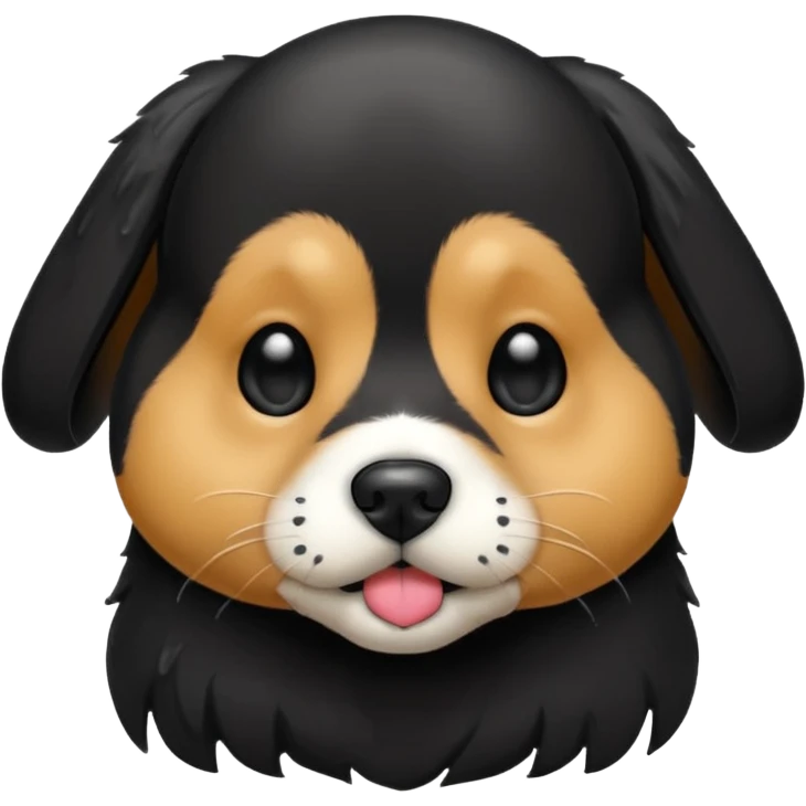 Dog kissy face emoji