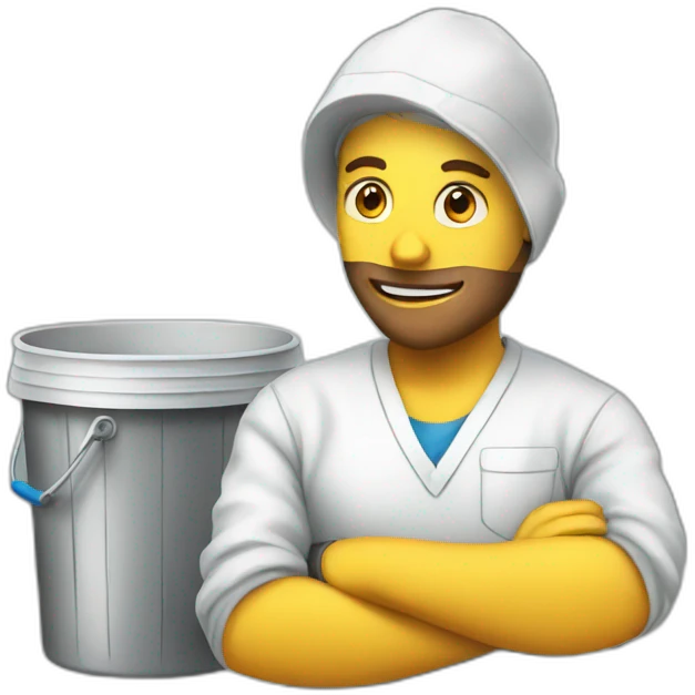 clean up room emoji