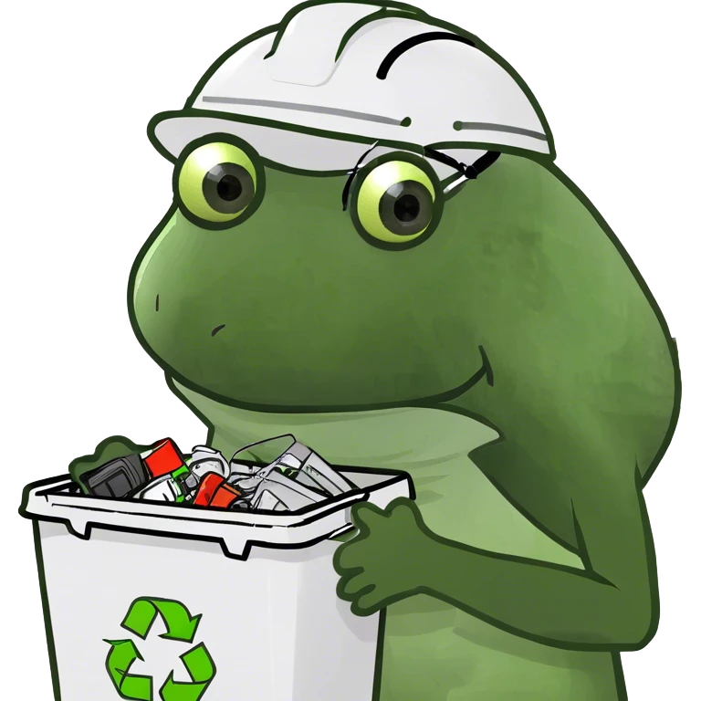 recycling electric materials emoji