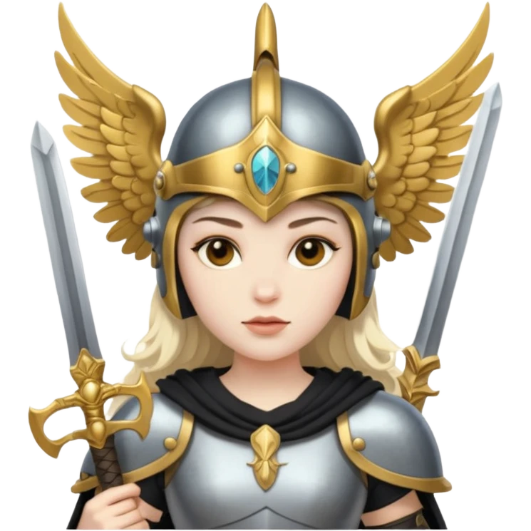 Valkyrie – Winged helmet, sword









 emoji