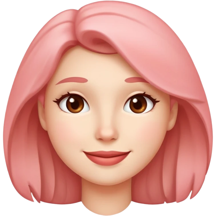 Flirty face emoji