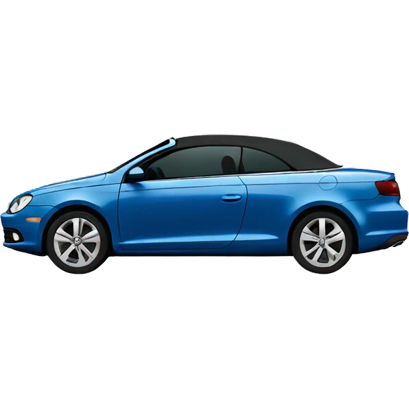 2008 blue volkswagen eos  emoji