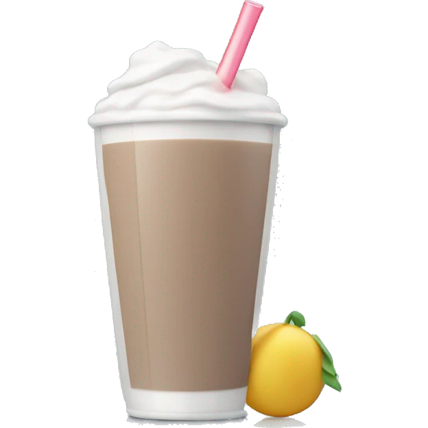 Protein shake emoji