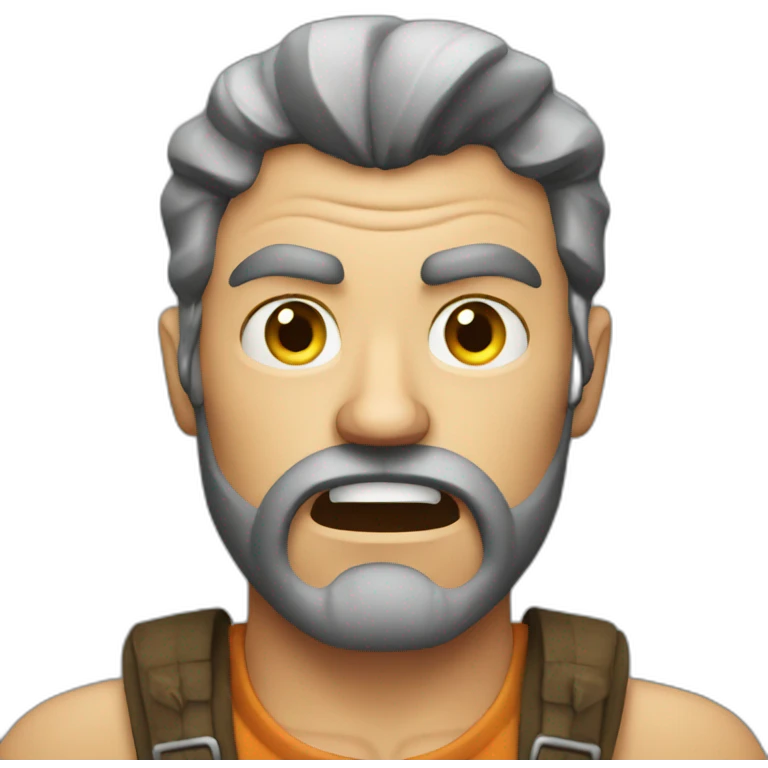 Angry redneck emoji