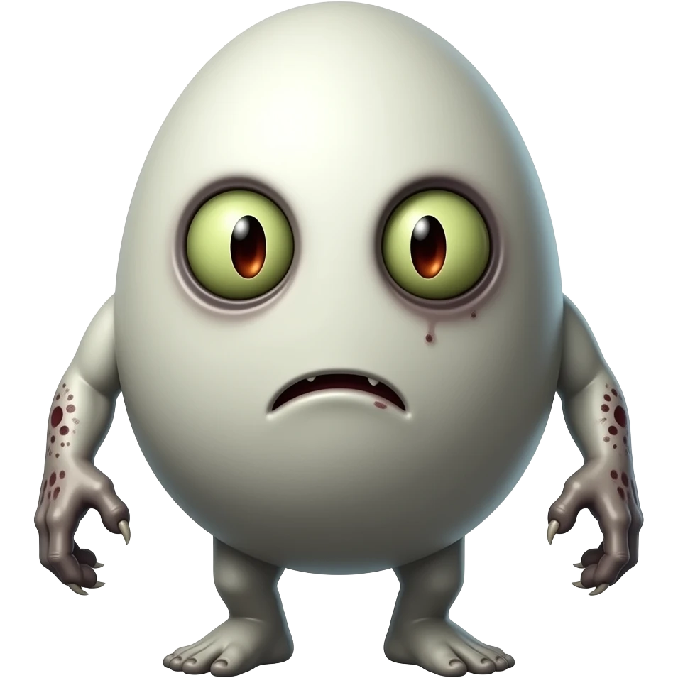 Egg fiend evil emoji