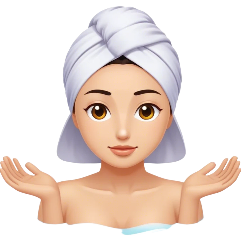 Una persona en un spa  emoji
