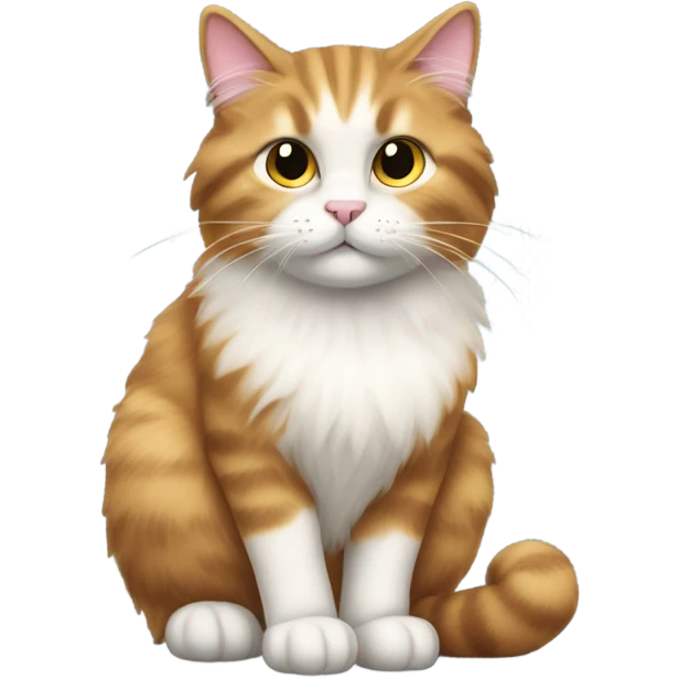 Cat with a big butt emoji