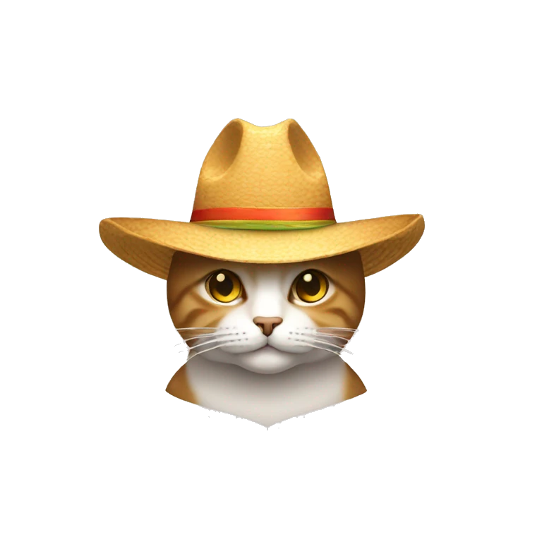 Gato con sombrero  emoji