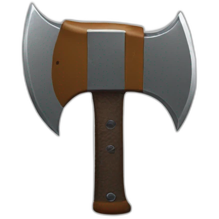 axe-gun emoji