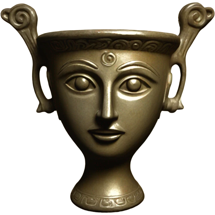 Goddess libation vessel crete emoji