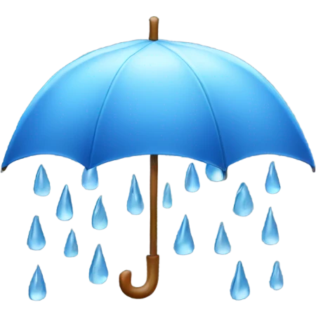 rain emoji
