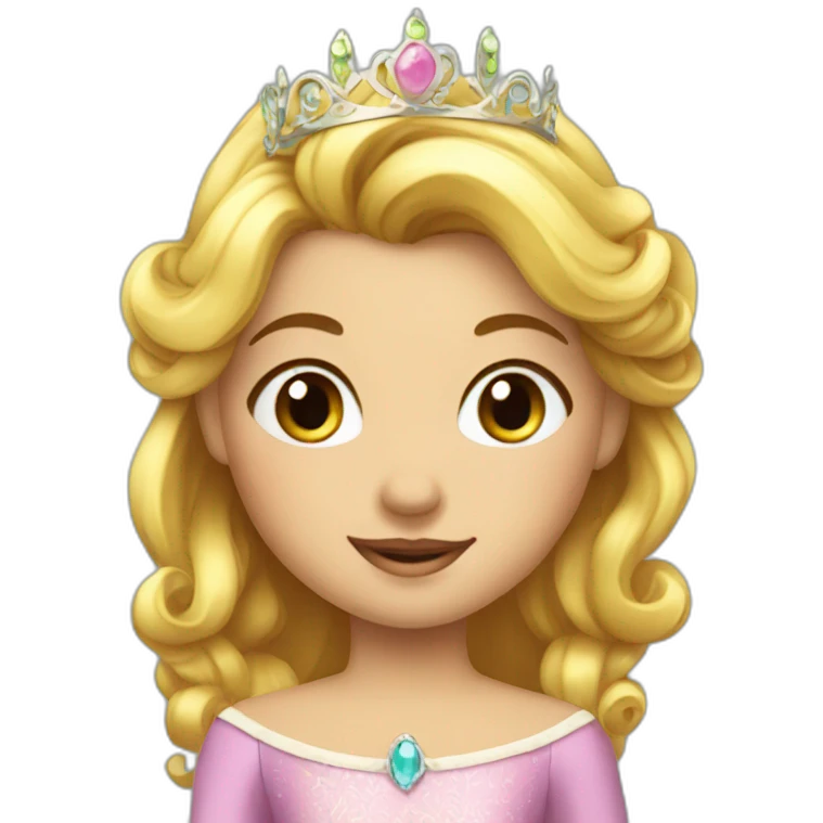 Petite princesse emoji