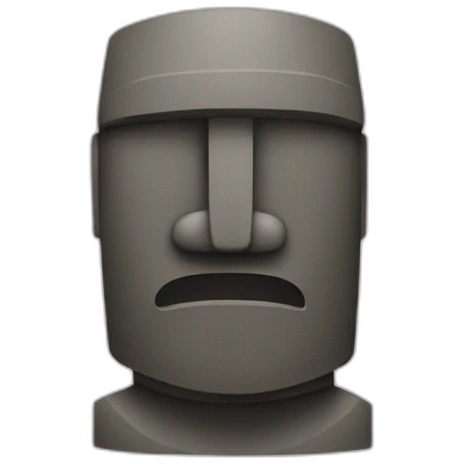 Guard moai emoji