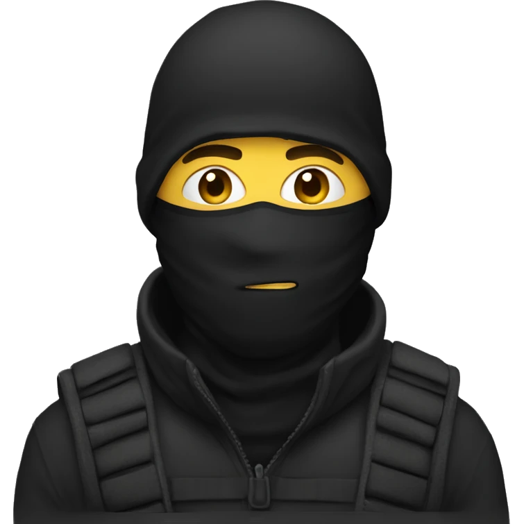 Guy with Baliclava on emoji