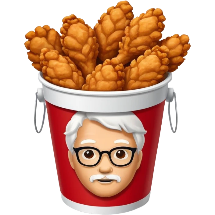 KFC bucket emoji