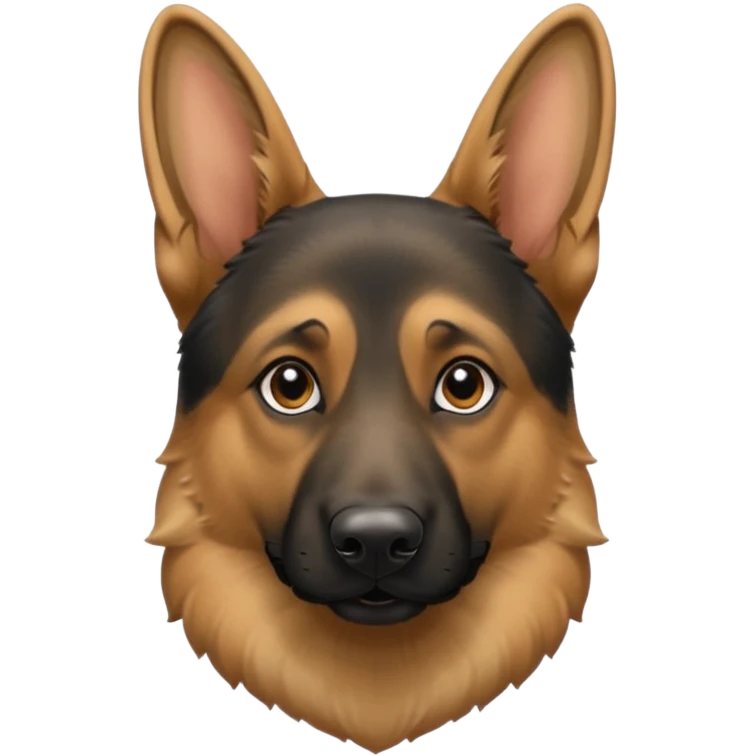 German shepherd emoji