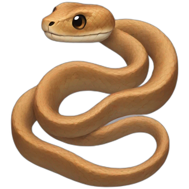 Brown snake emoji