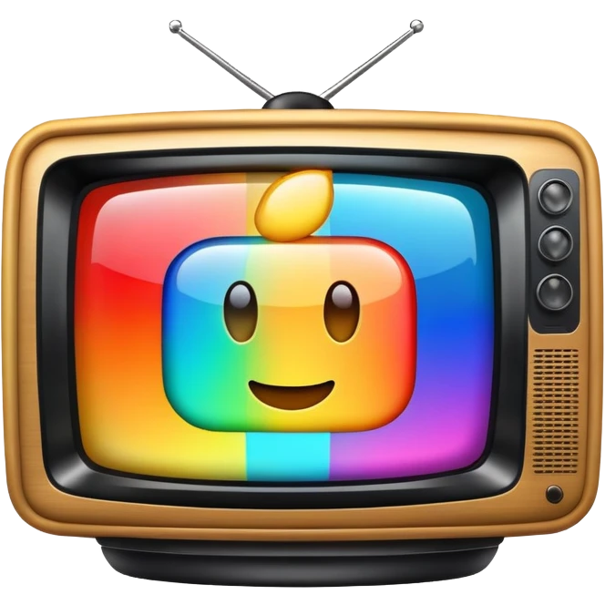 TV inside a TV inside a TV inside a TV inside a TV inside the TV inside the TV emoji