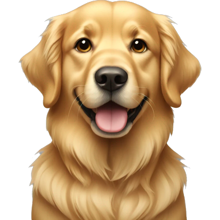 golden retriever  emoji